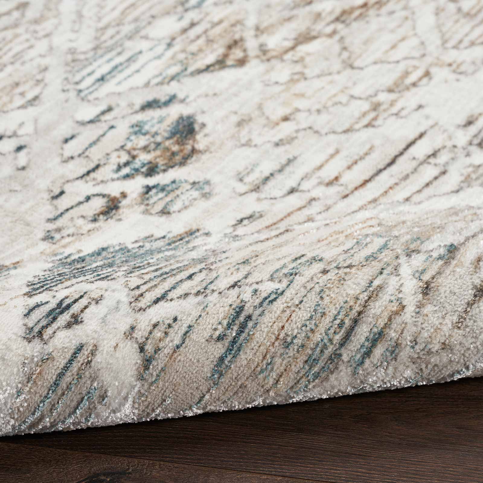 Nourison tapete Glitz GLZ11 GRYMT GREY MULTICOLOR 5x7 099446912022 TX01