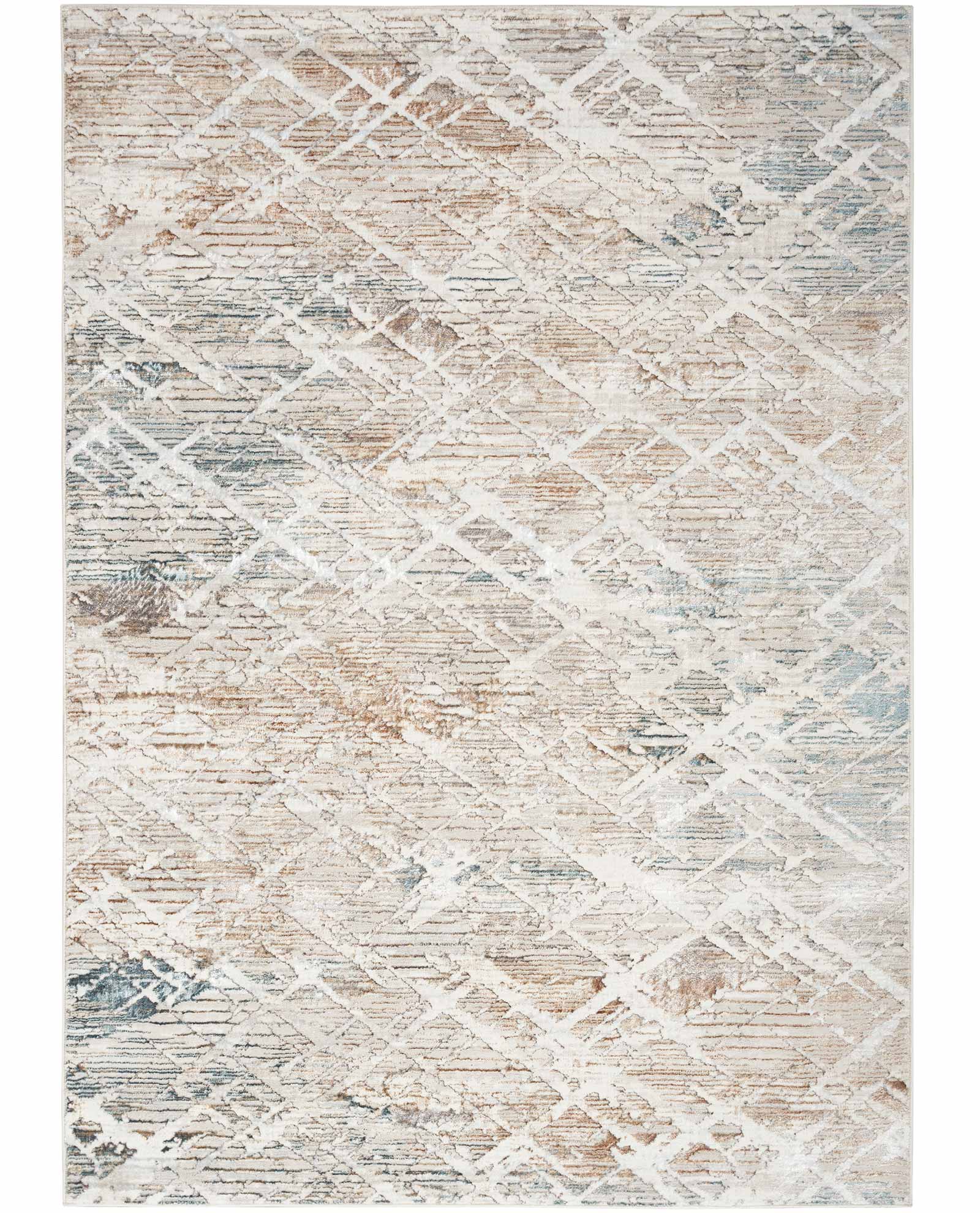 Nourison tapete Glitz GLZ11 GRYMT GREY MULTICOLOR 5x7 099446912022