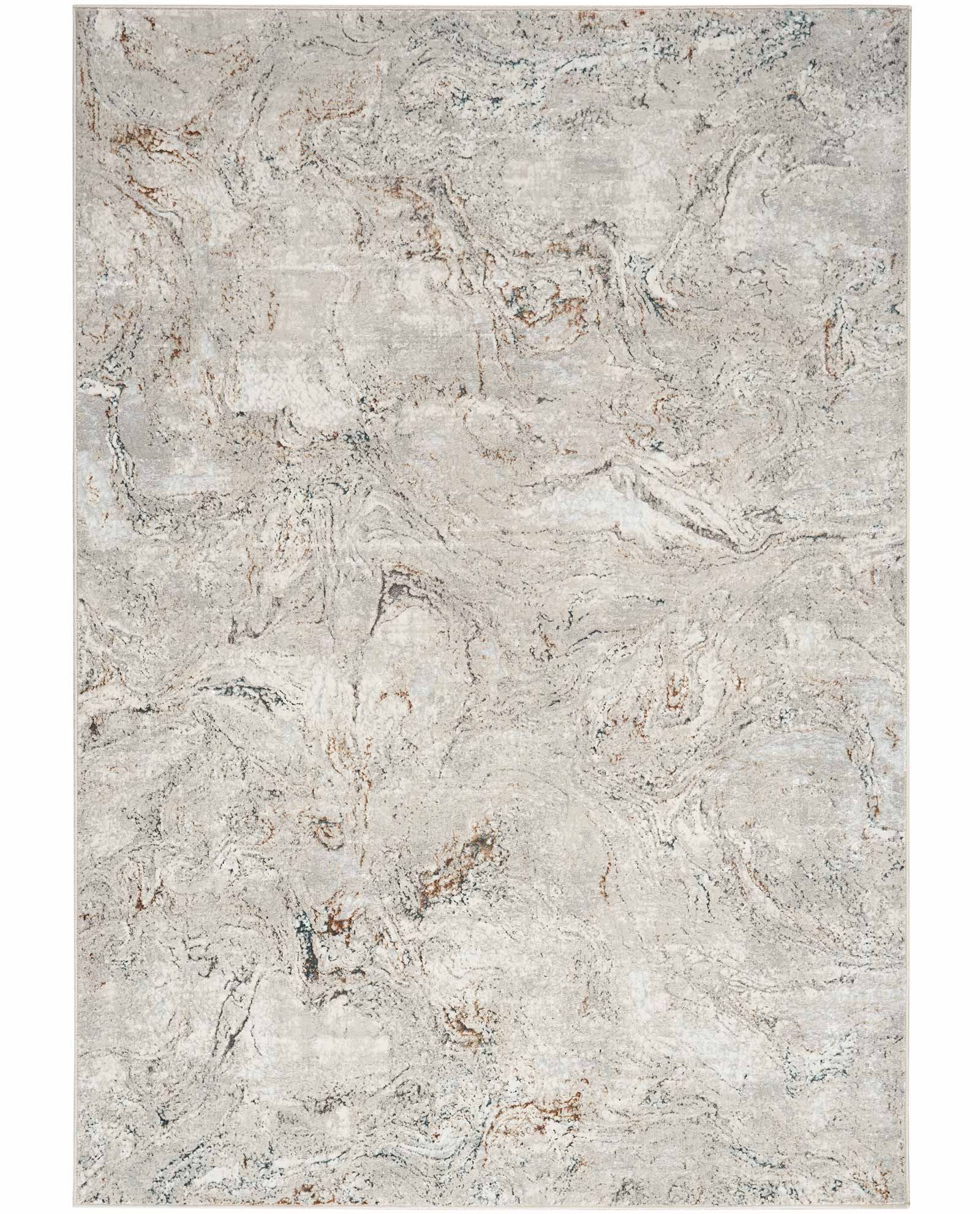 Nourison tapete Glitz GLZ20 GRYMT GREY MULTICOLOR 5x7 099446951090