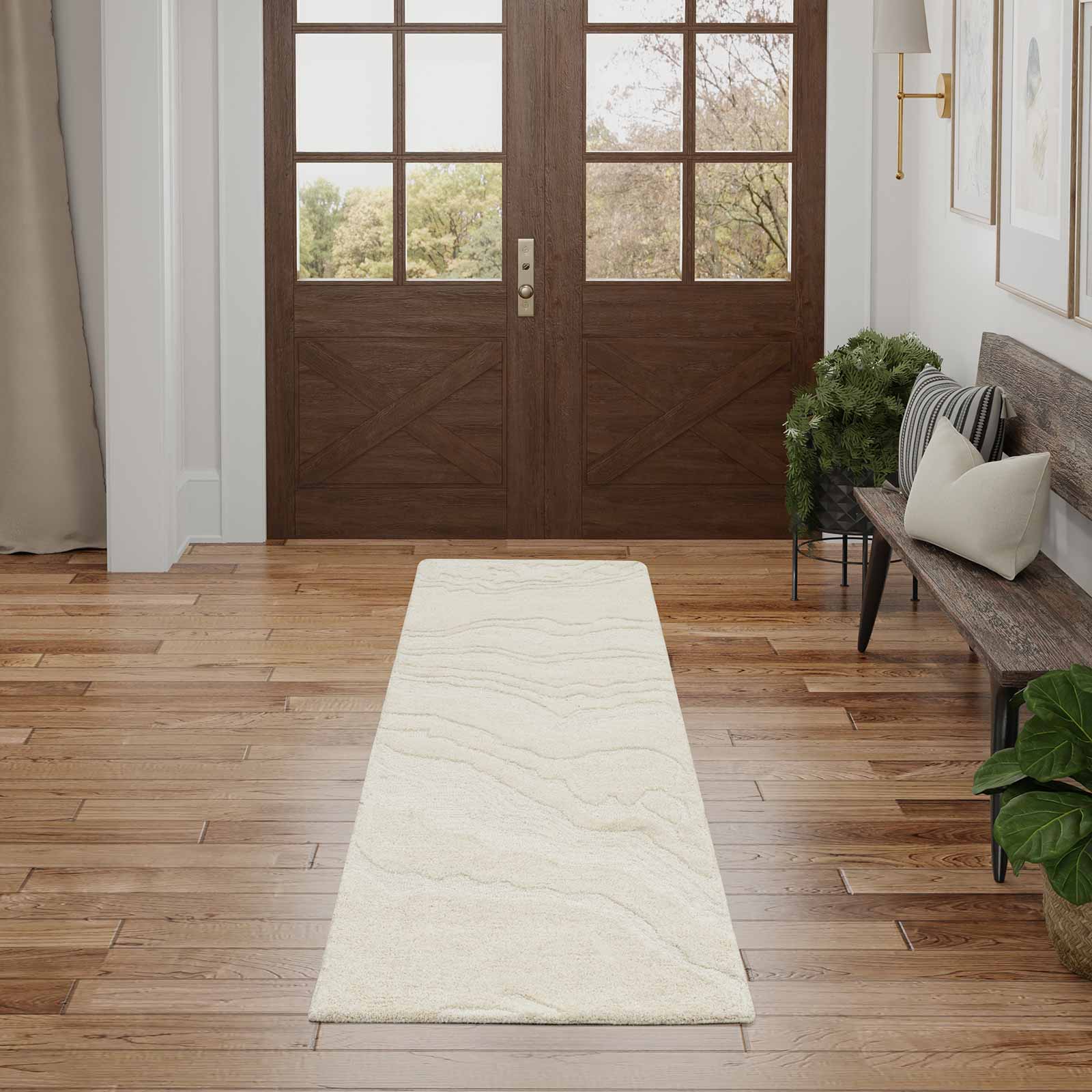 Nourison tapete Graceful GRU01 IVORY 2x8 099446939203 interior 1