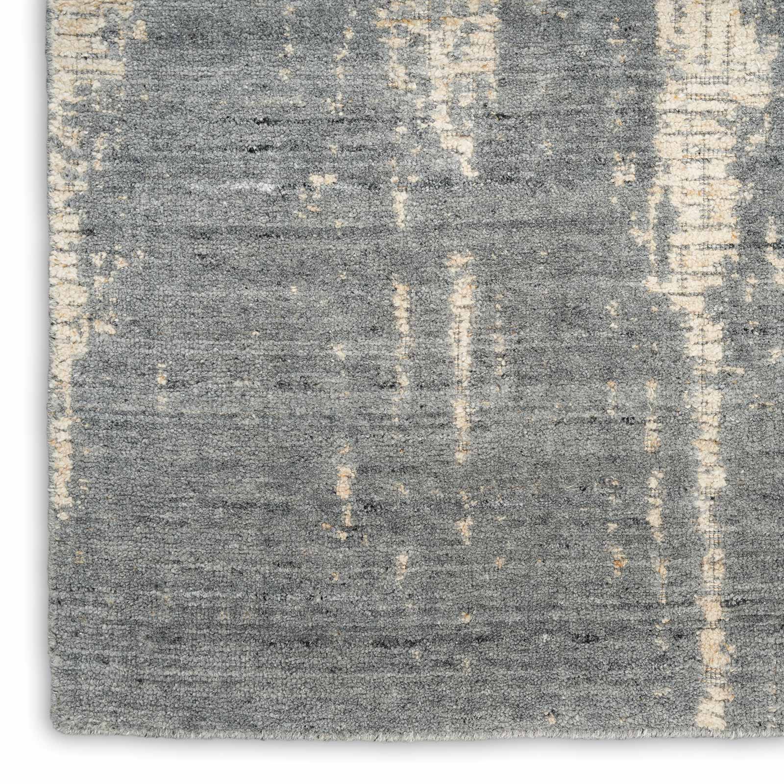 Nourison tapete Harmony HAY03 SLTBG SLATE BEIGE 8x10 099446936257 corner W