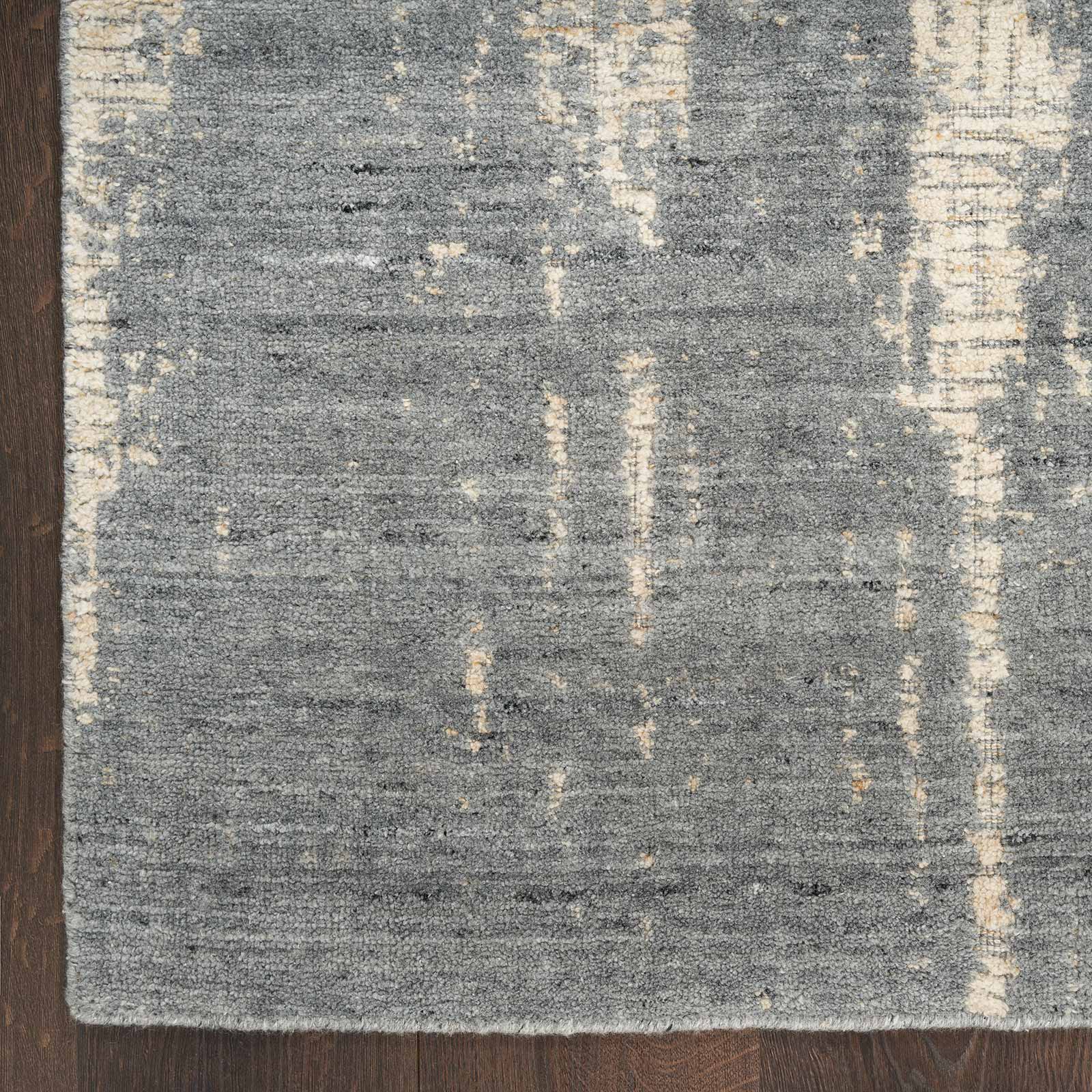 Nourison tapete Harmony HAY03 SLTBG SLATE BEIGE 8x10 099446936257 corner