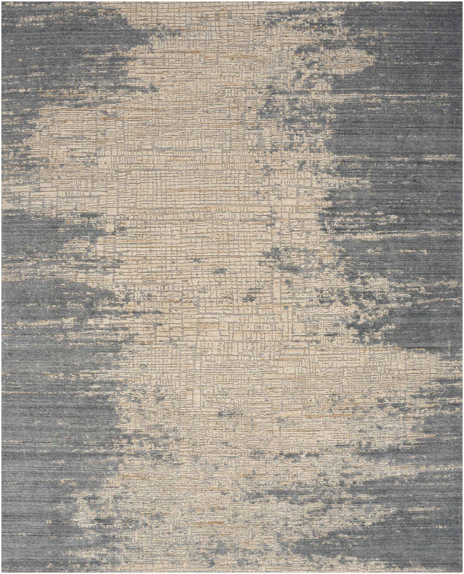 Nourison tapete Harmony HAY03 SLTBG SLATE BEIGE 8x10 099446936257