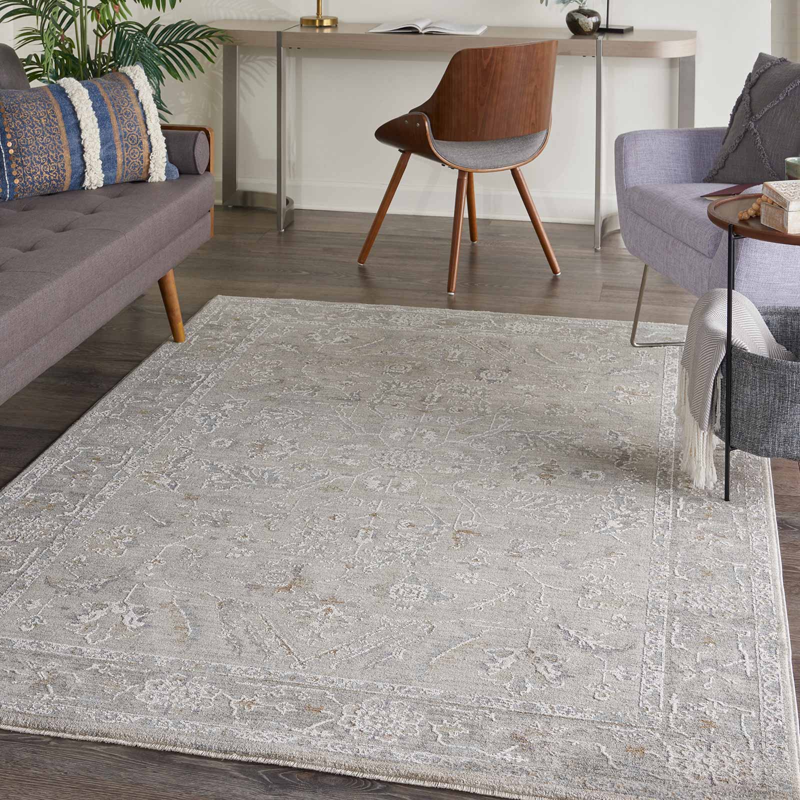 Nourison tapete Infinite IFT01 LTGRY LIGHT GREY 5x8 099446805072 interior 1