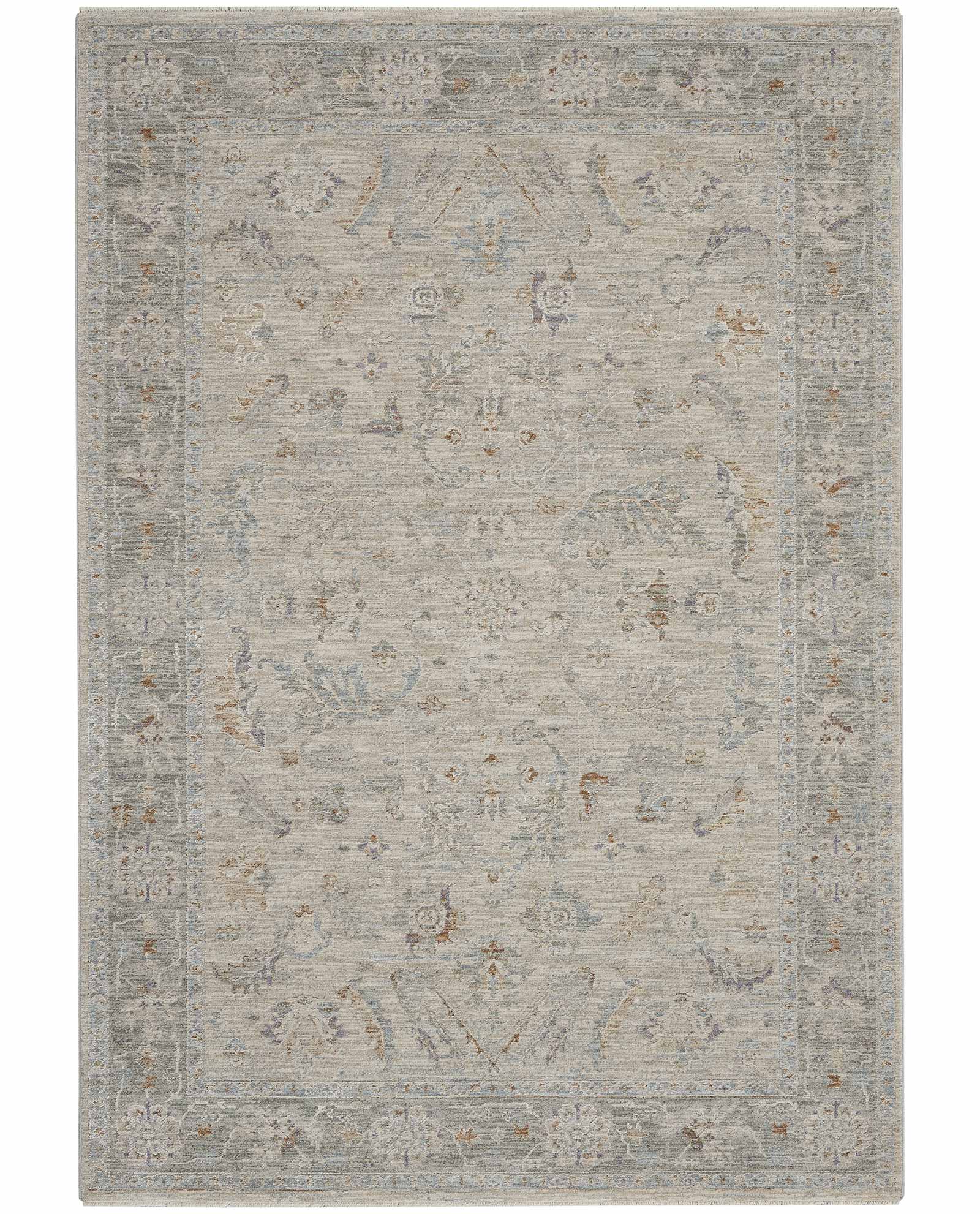 Nourison tapete Infinite IFT01 LTGRY LIGHT GREY 5x8 099446805072