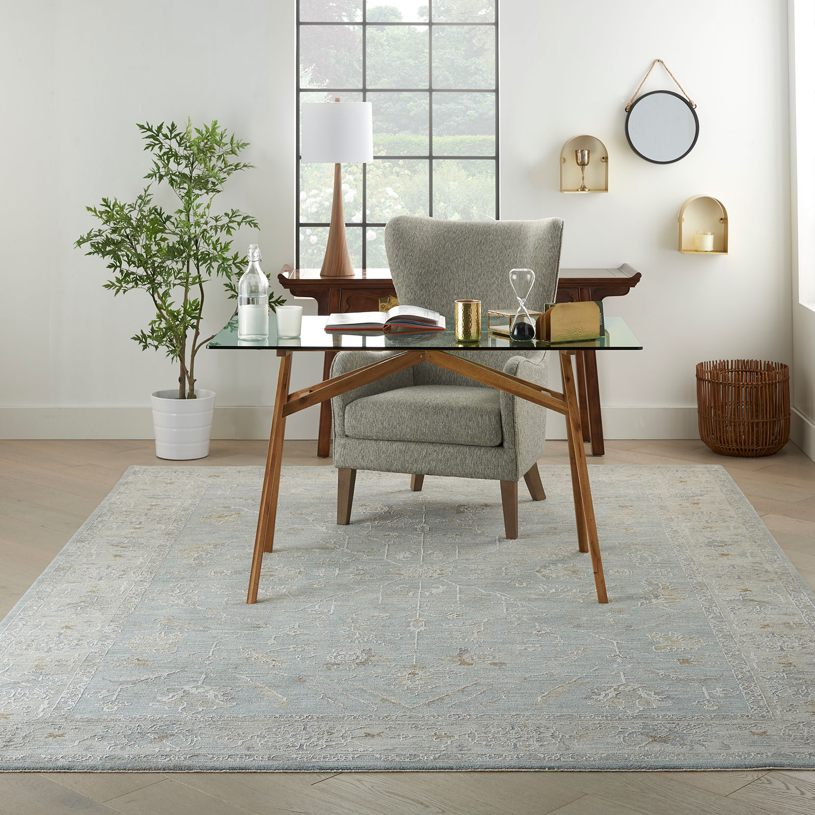 Nourison tapete Infinite IFT05 BLUE 8X10 099446805874 interior 3