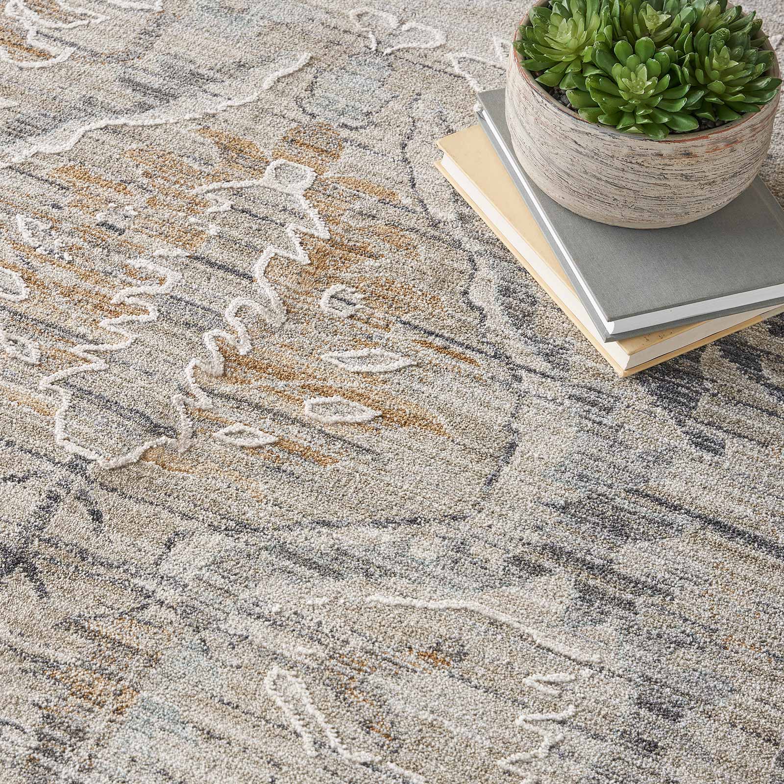 Nourison tapete Lynx LNX02 IVTAU IVORY TAUPE 8xRND 099446083258 interior 2