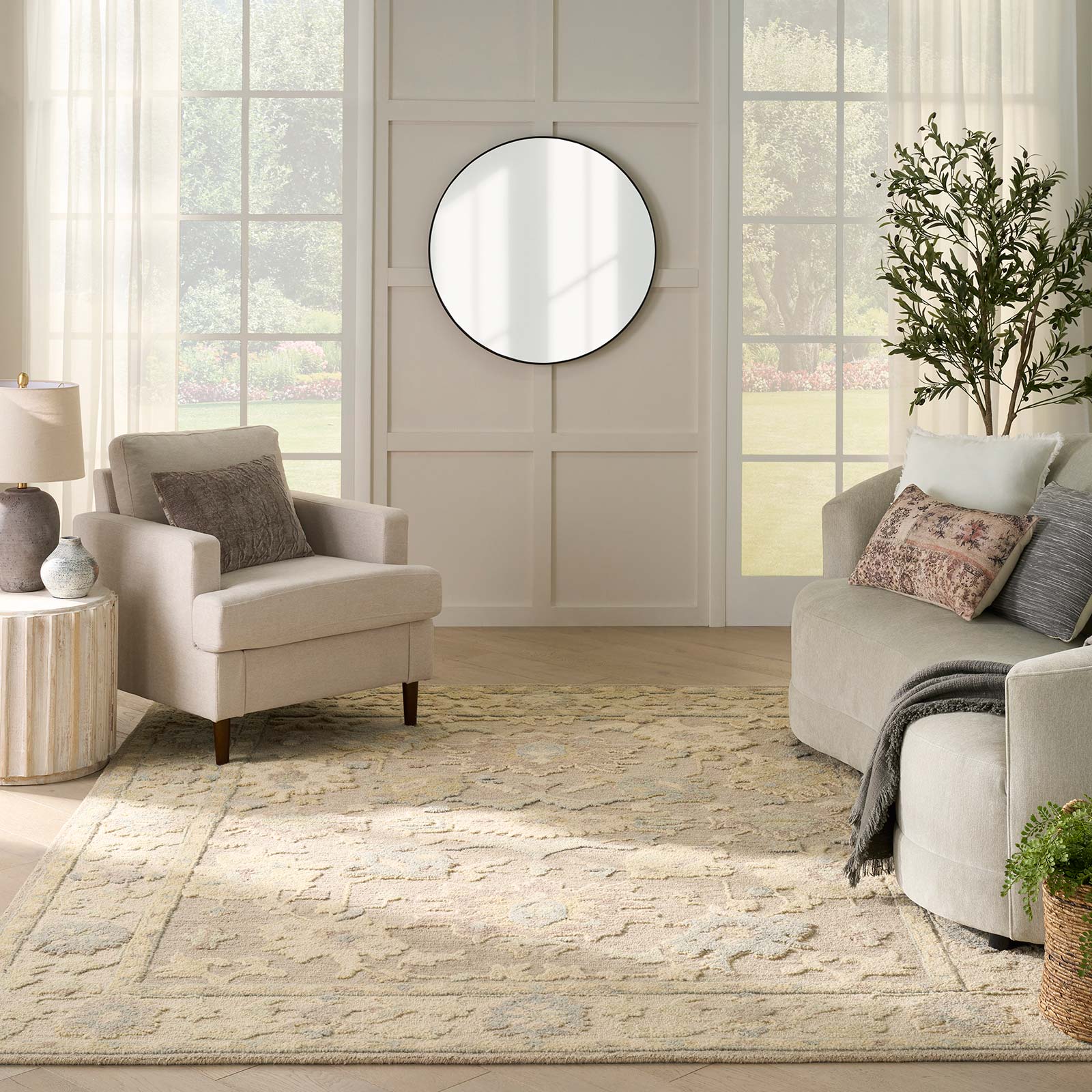 Nourison tapete Maison MSO01 TAUIV TAUPE IVORY 8x10 0841491129203 interior 3