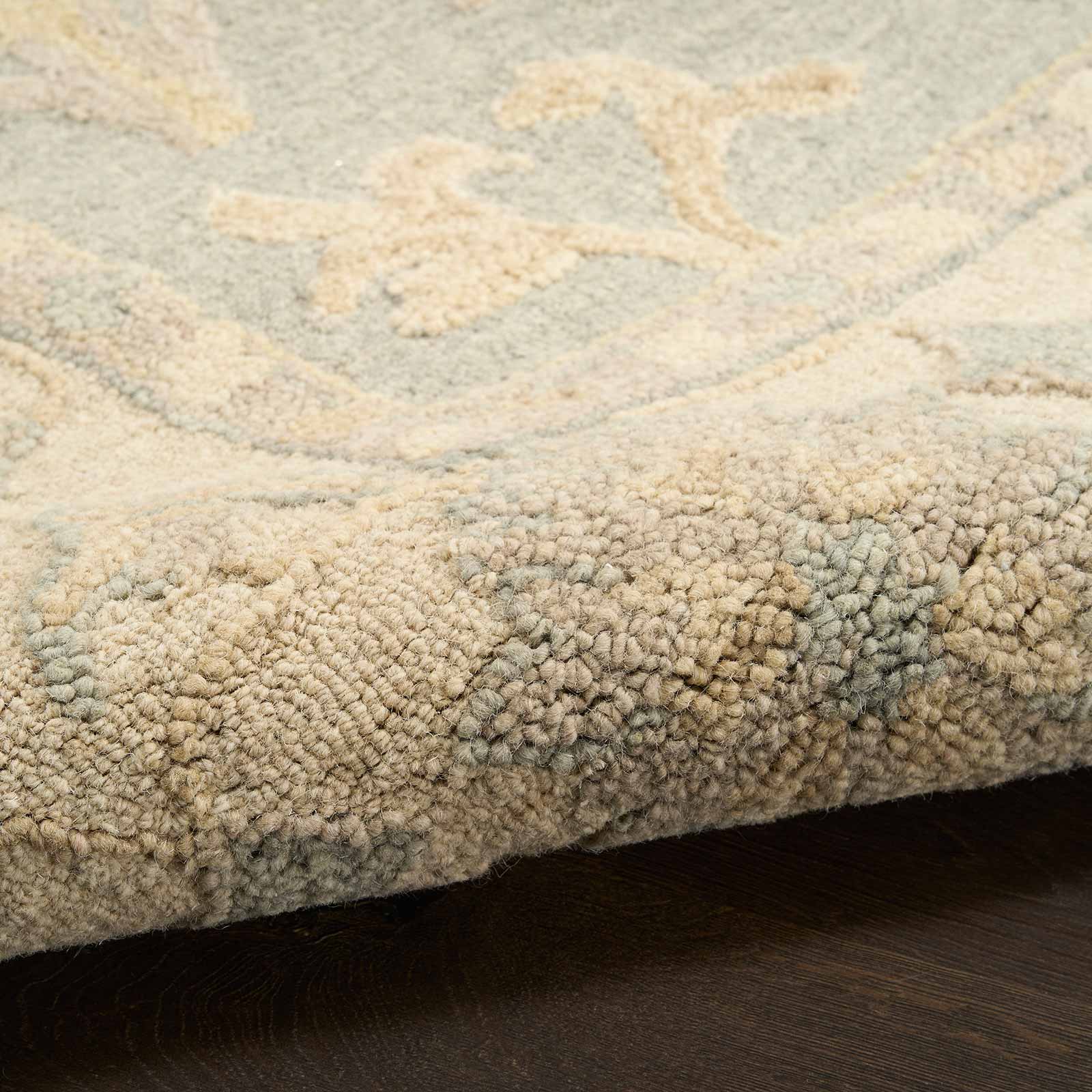 Nourison tapete Maison MSO03 BLUIV BLUE IVORY 8x10 0841491129265 texture 1