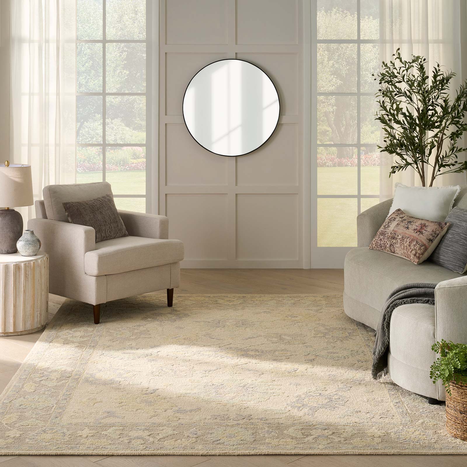 Nourison tapete Maison MSO04 IVTAU IVORY TAUPE 8x10 0841491129296 interior 3