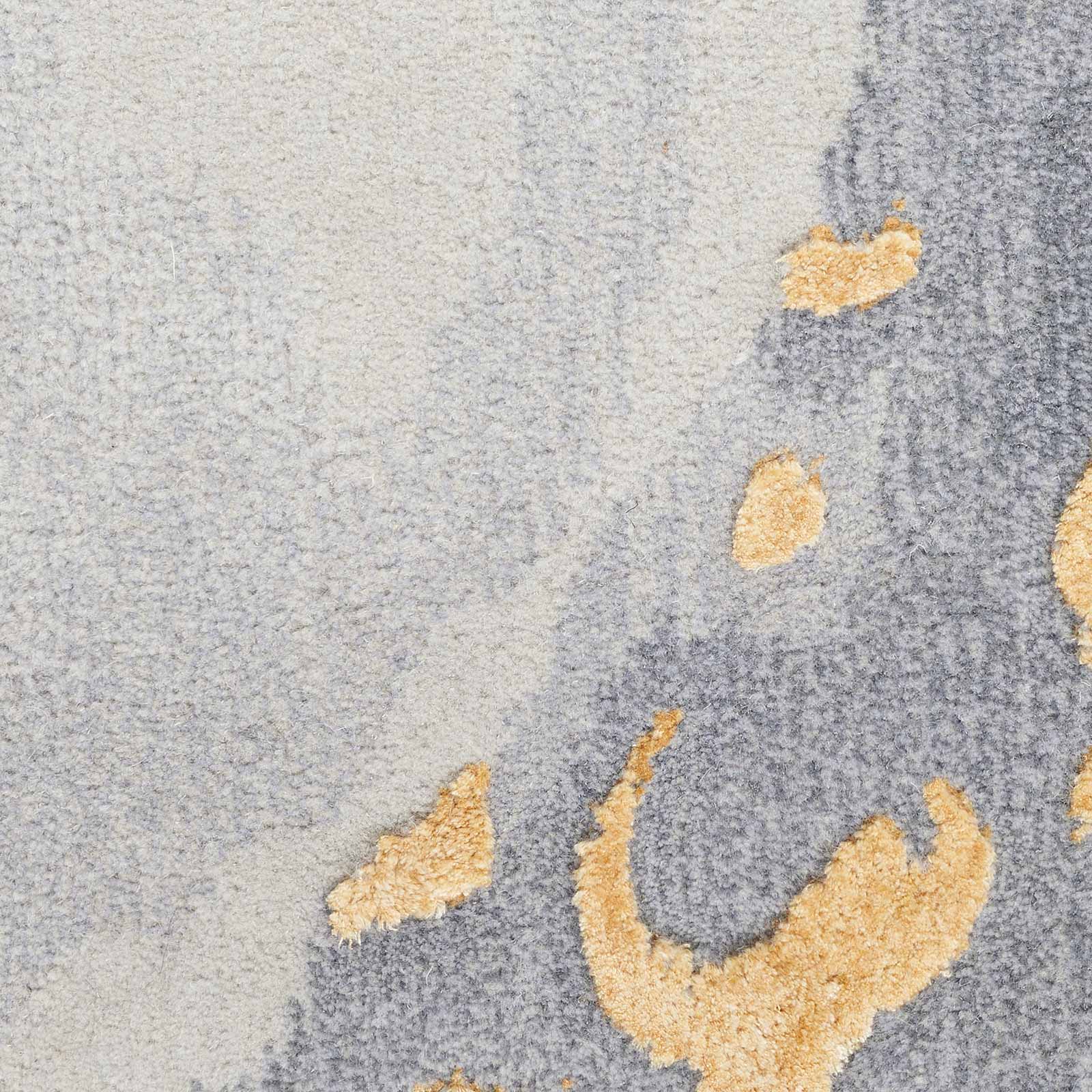 Nourison tapete Prismatic PRS28 GRYGD GREY GOLD 8x10 099446891921 swatch