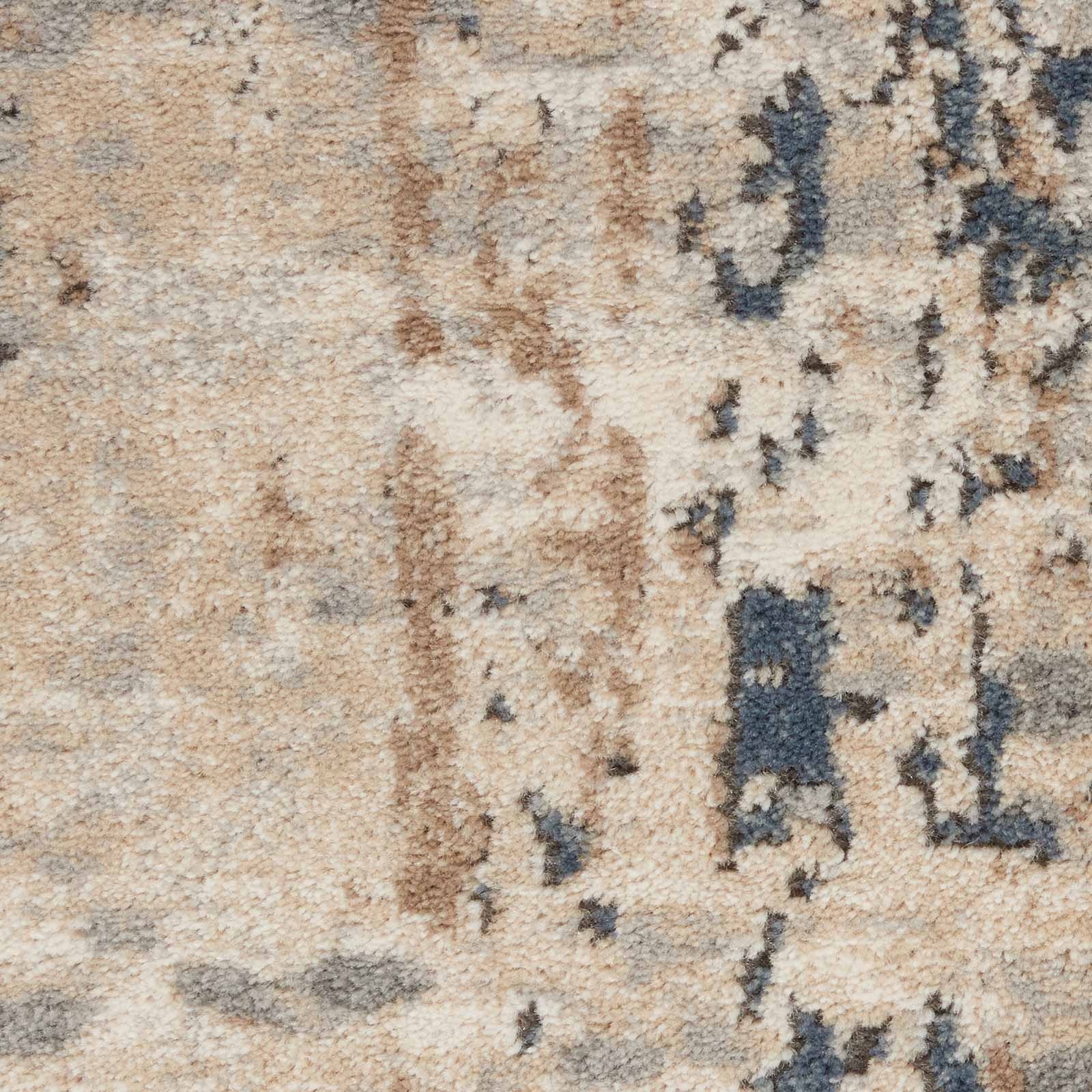 Nourison tapete Quarry QUA01 BGEGY BEIGE GREY 5x7 099446746122 swatch