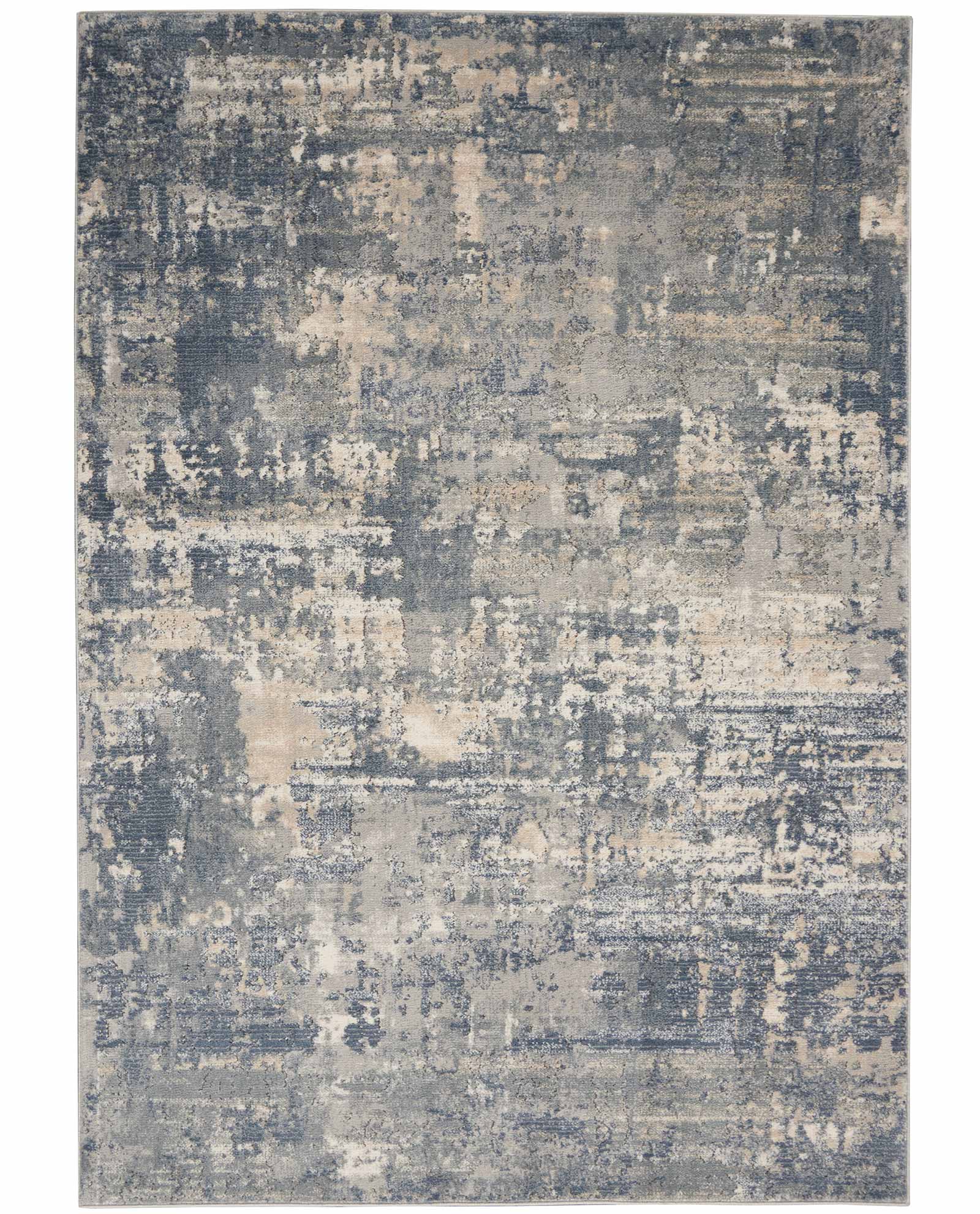 Nourison tapete Quarry QUA04 GRYBG GREY BEIGE 5x7 099446746221