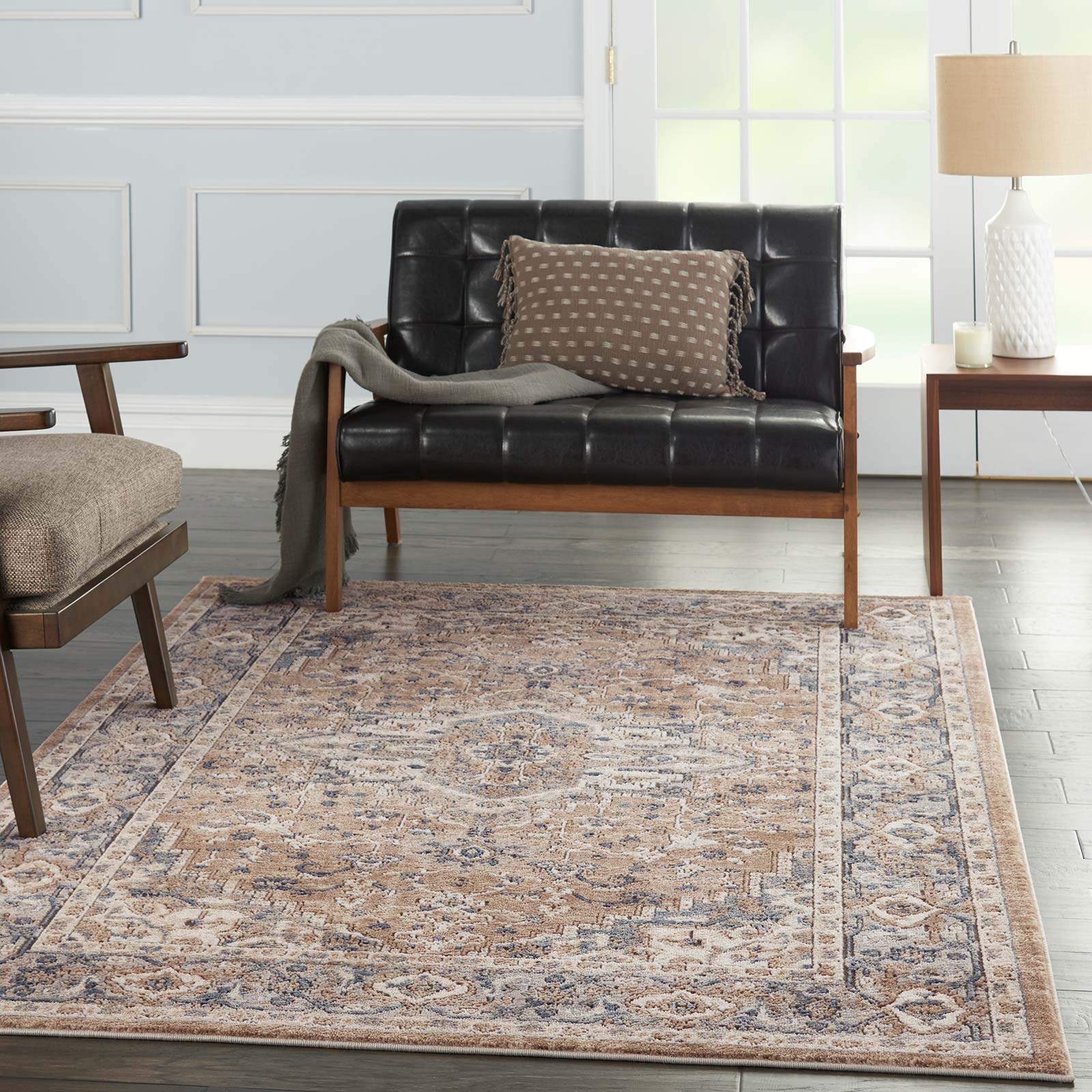 Nourison tapete Quarry QUA05 BGEGY BEIGE GREY 5x7 099446746283 interior 3