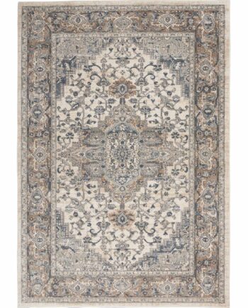Nourison tapete Quarry QUA05 IVGRY IVORY GREY 5x7 099446746276