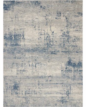 Nourison tapete Rustic Textures RUS10 IVBLU IVORY BLUE 8x11 099446496508
