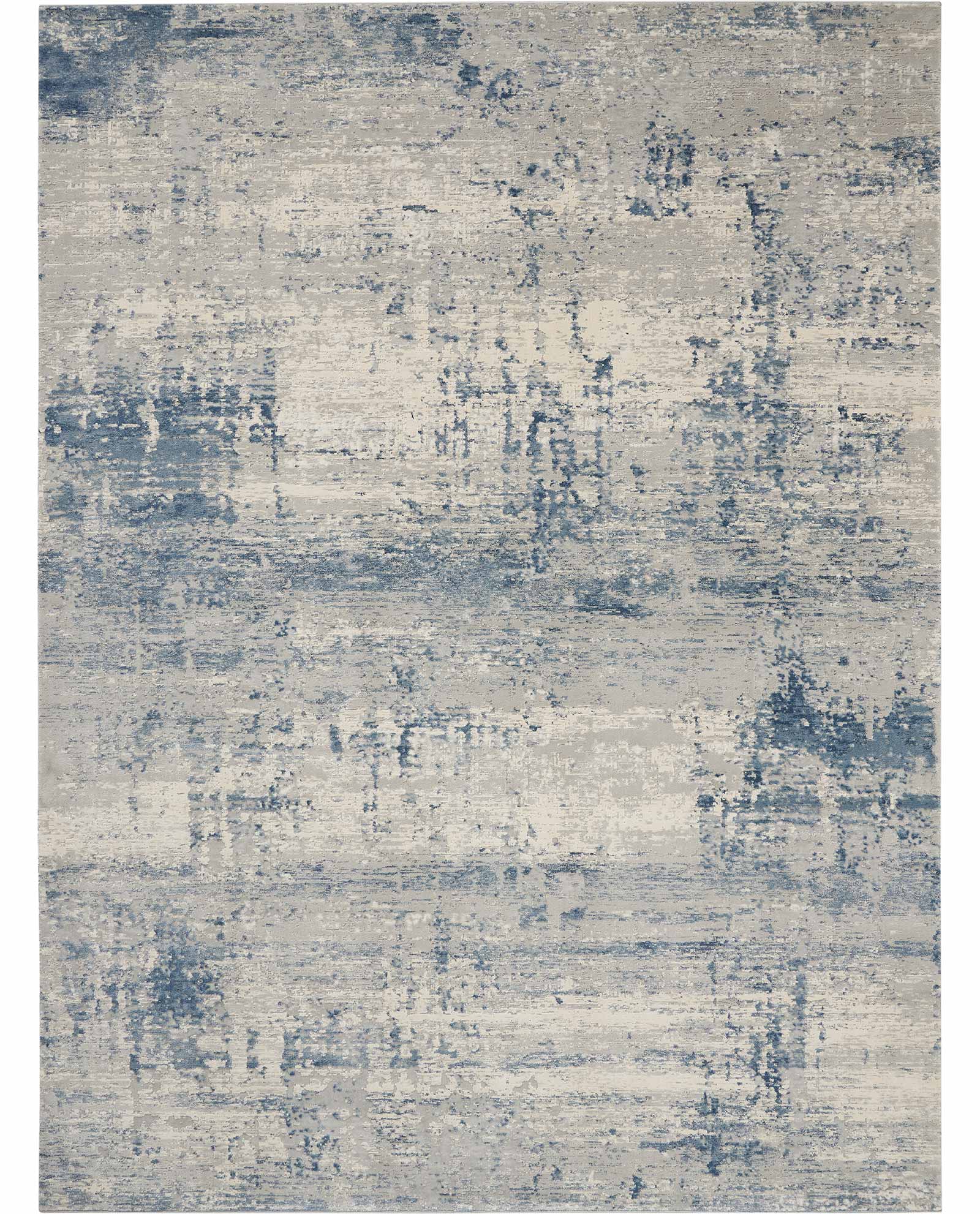 Nourison tapete Rustic Textures RUS10 IVBLU IVORY BLUE 8x11 099446496508