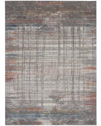 Nourison tapete Rustic Textures RUS12 GRYMT GREY MULTICOLOR 8x11 099446799135