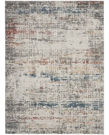 Nourison tapete Rustic Textures RUS14 LTGMT LIGHT GREY MULTICOLOR 8x11 099446799296