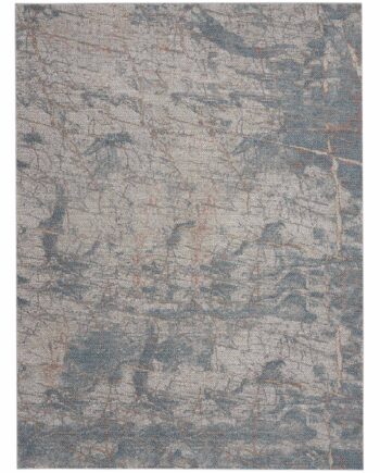 Nourison tapete Rustic Textures RUS15 LGYBL LIGHT GREY BLUE 8x11 099446799494