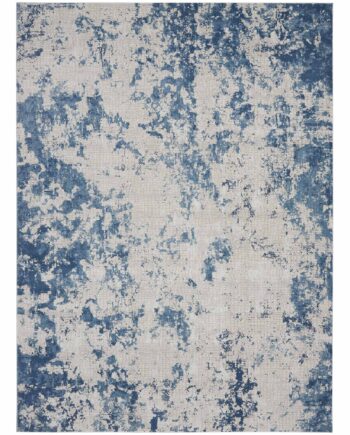 Nourison tapete Rustic Textures RUS16 GRYBL GREY BLUE 8x11 099446799586