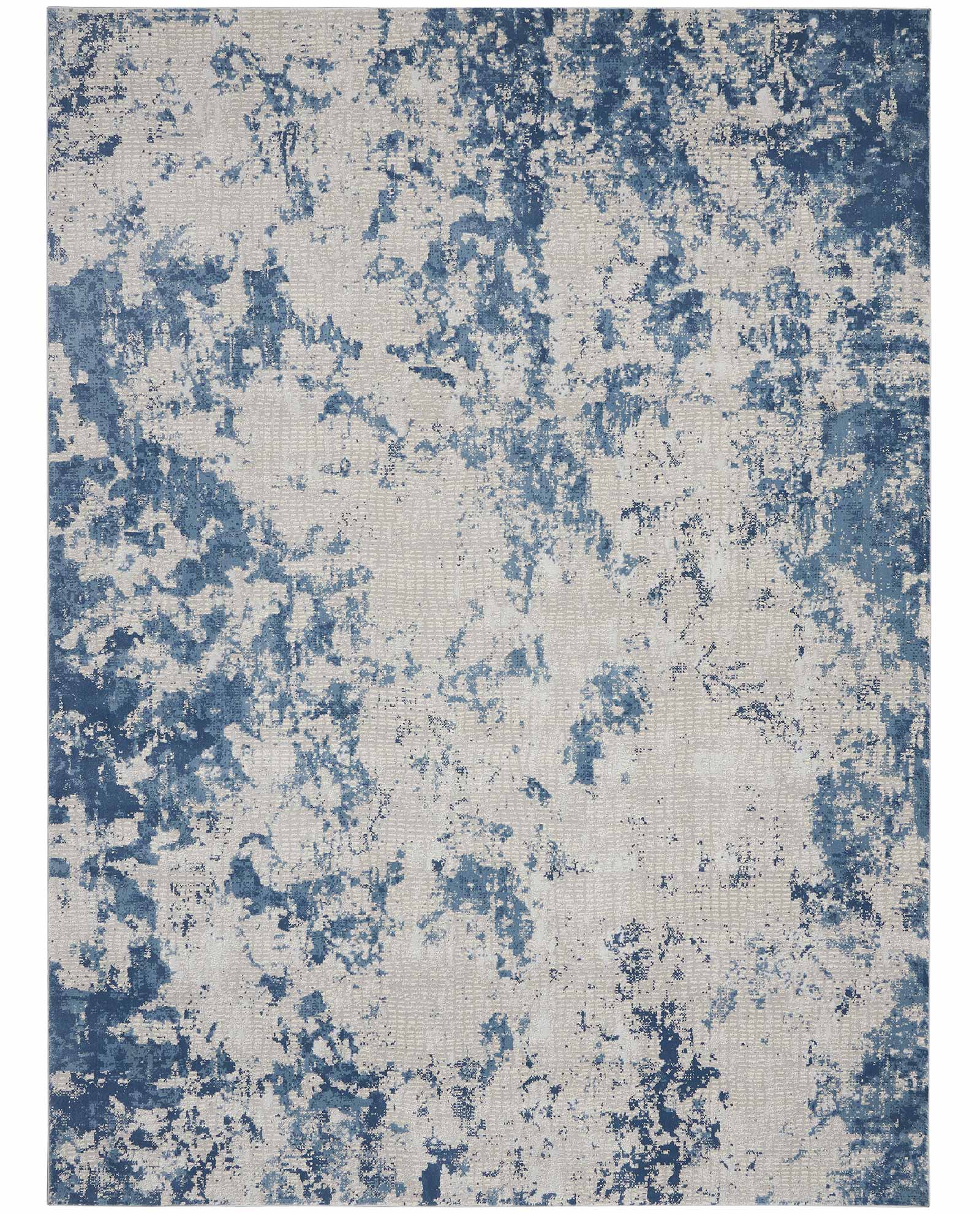 Nourison tapete Rustic Textures RUS16 GRYBL GREY BLUE 8x11 099446799586