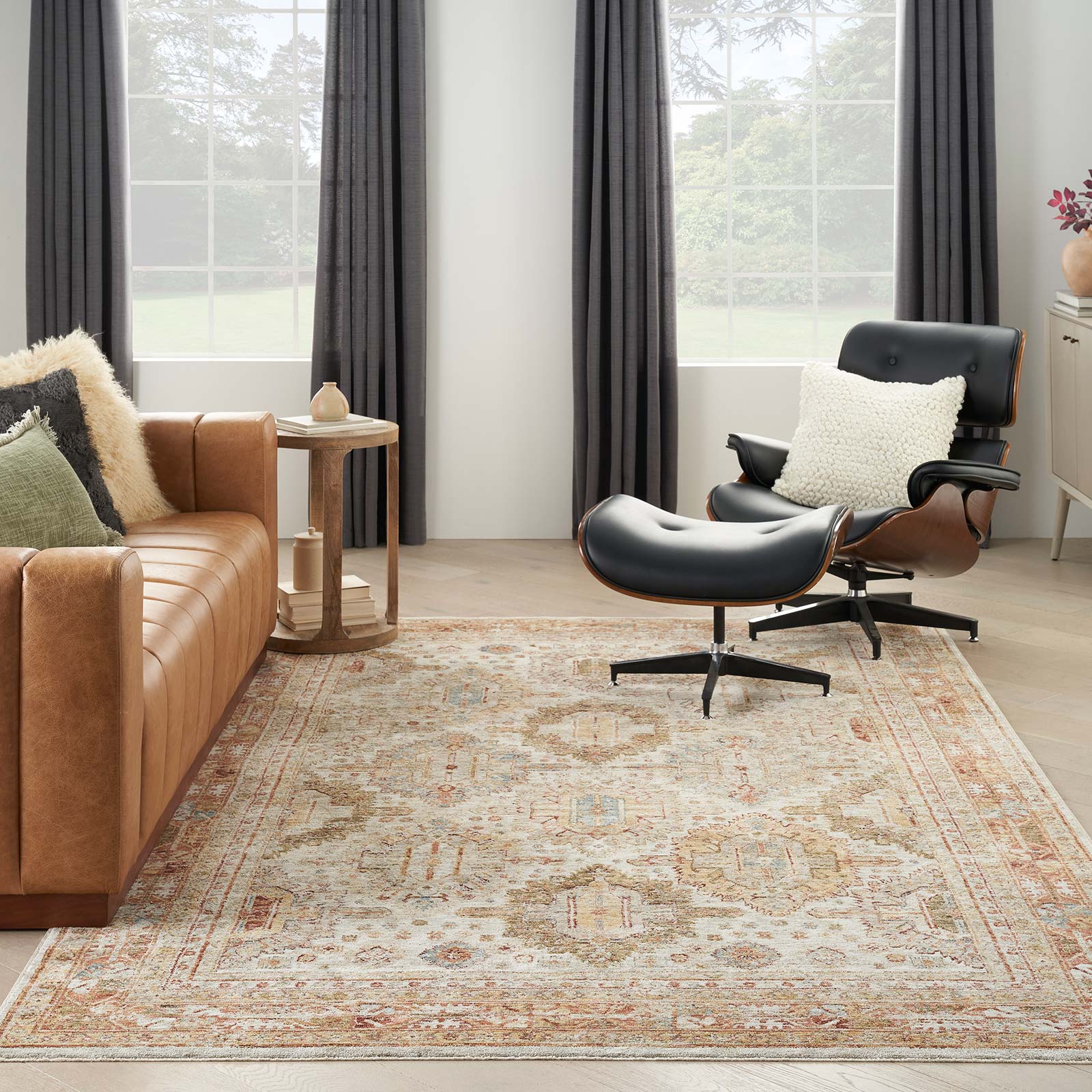 Nourison tapete Sahar SHR01 IVMTC IVORY MULTICOLOR 8x10 099446025401 interior 3