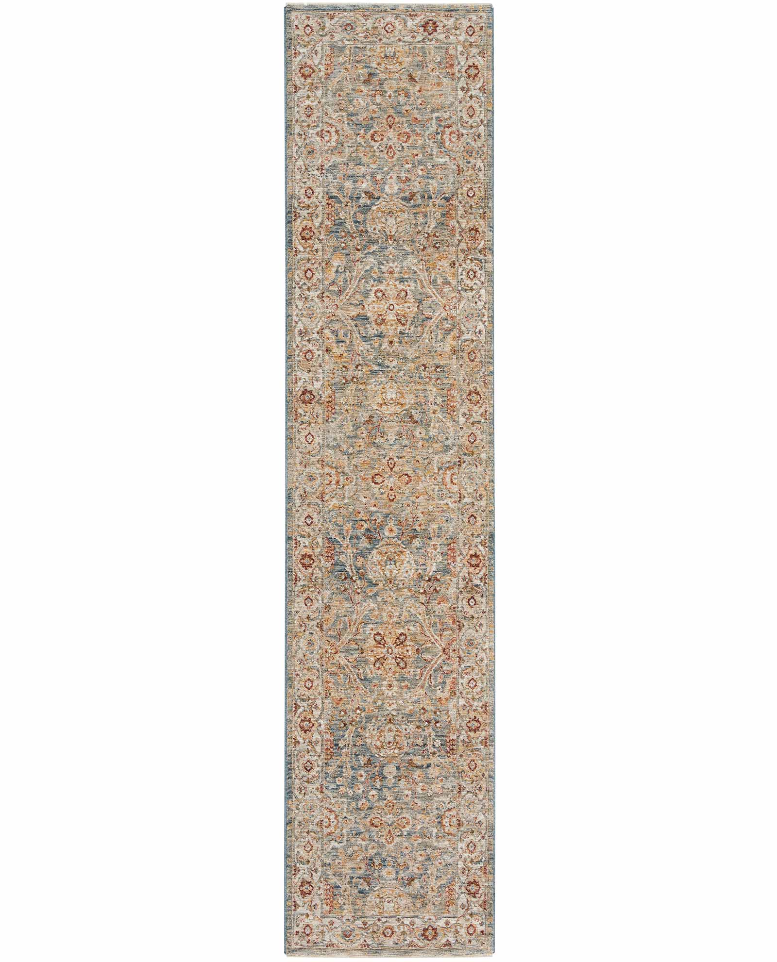 Nourison tapete Sahar SHR03 BLUE 2x10 099446022684