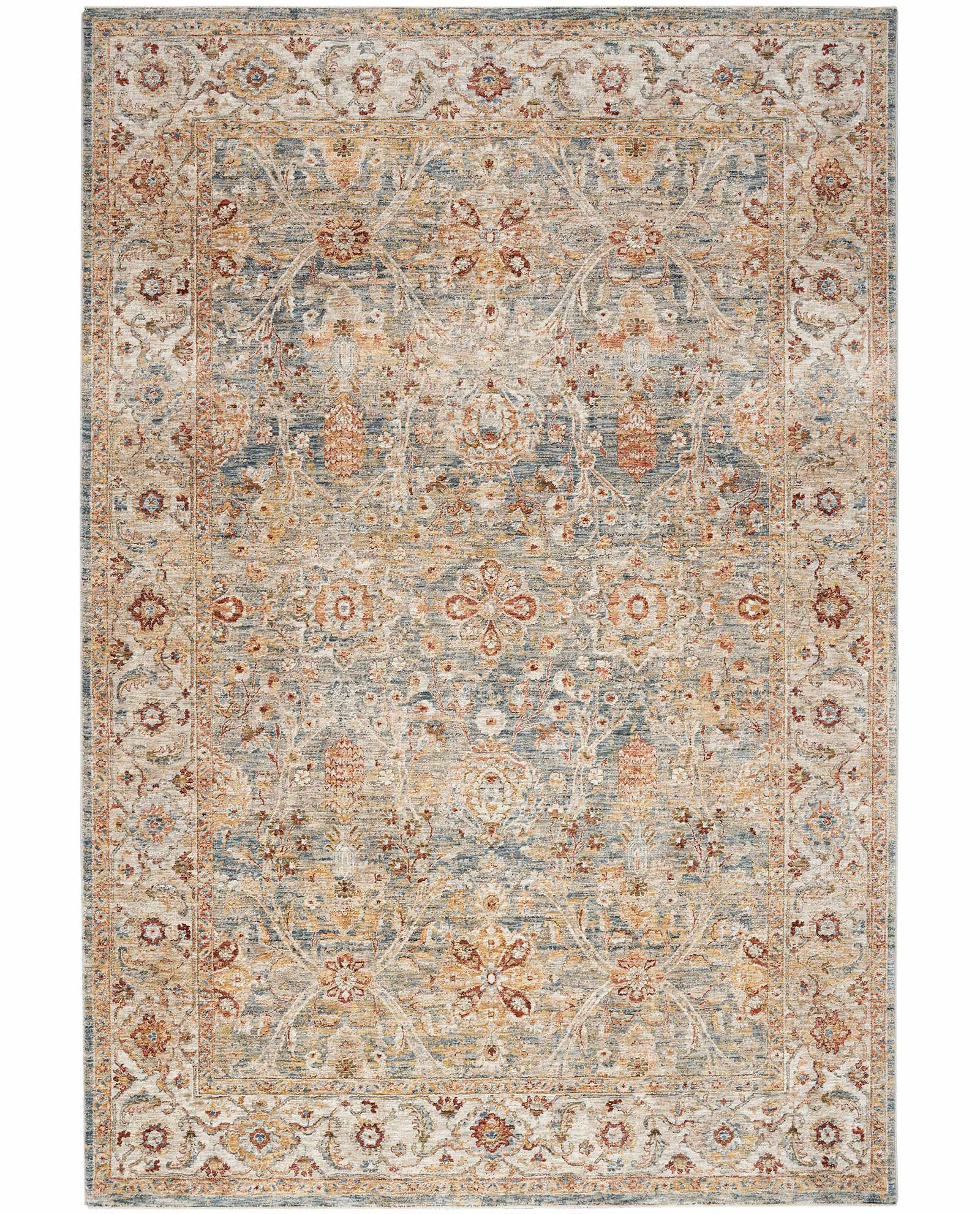 Nourison tapete Sahar SHR03 BLUE 8x10 099446025500