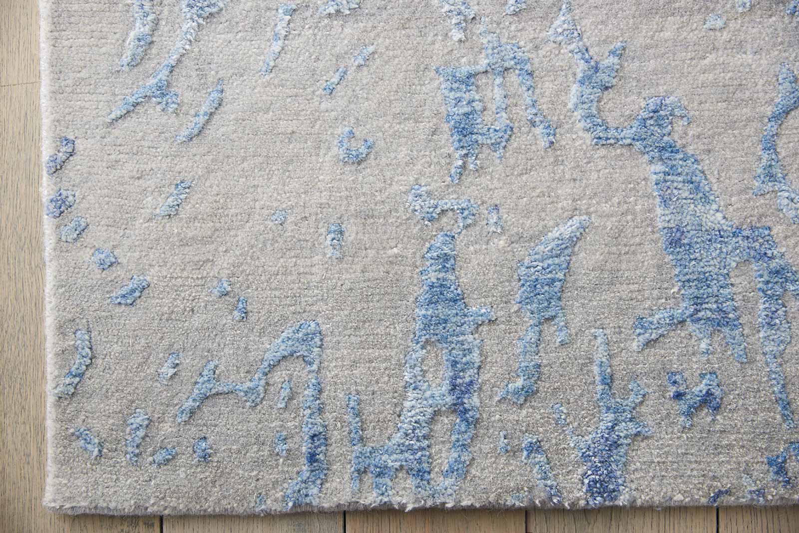 Nourison tapete Silk Shadows SHA18 GRYBL 8x10 099446451118 CR01