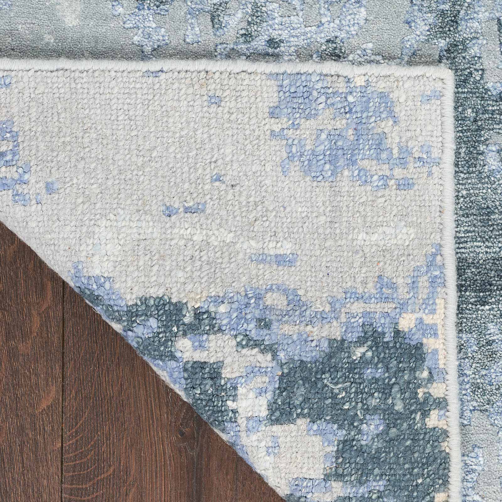 Nourison tapete Silk Shadows SHA21 BLUSK BLUE SKY 8X10 099446020628 CRB