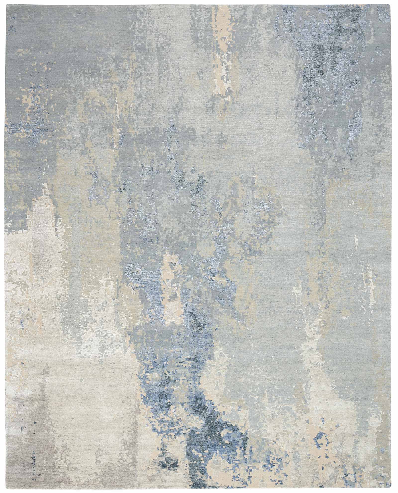 Nourison tapete Silk Shadows SHA21 BLUSK BLUE SKY 8X10 099446020628