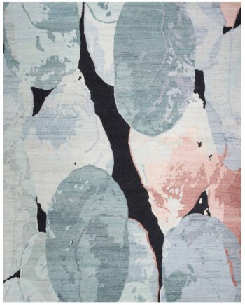 Nourison tapete Silk Shadows SHA25 BLPNK BLUE PINK 8x10 099446929419