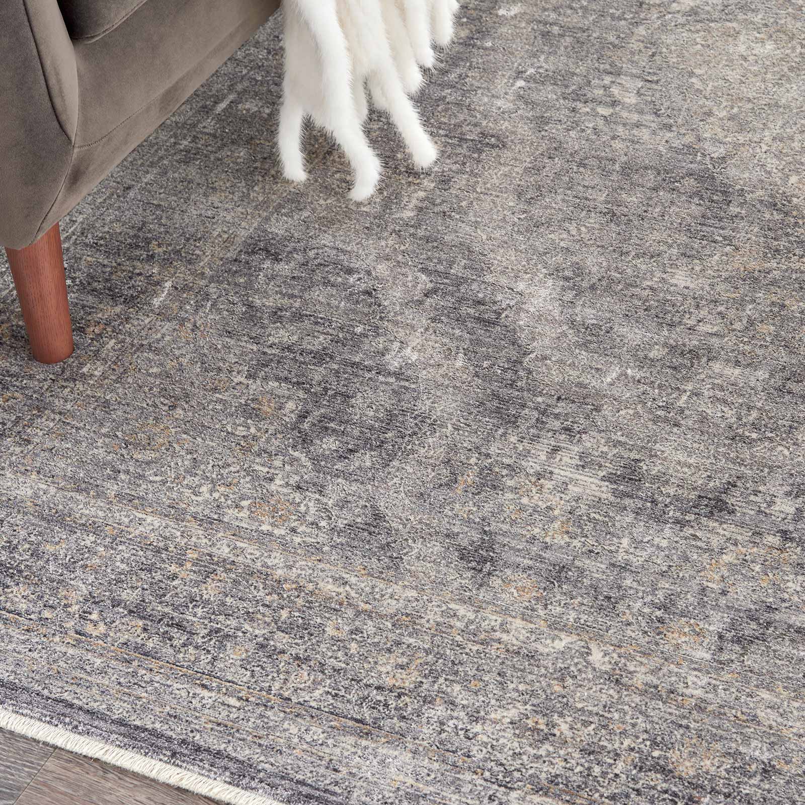 Nourison tapete Starry Nights STN05 CHACM CHARCOAL CREAM 5x7 099446745576 interior 2 C