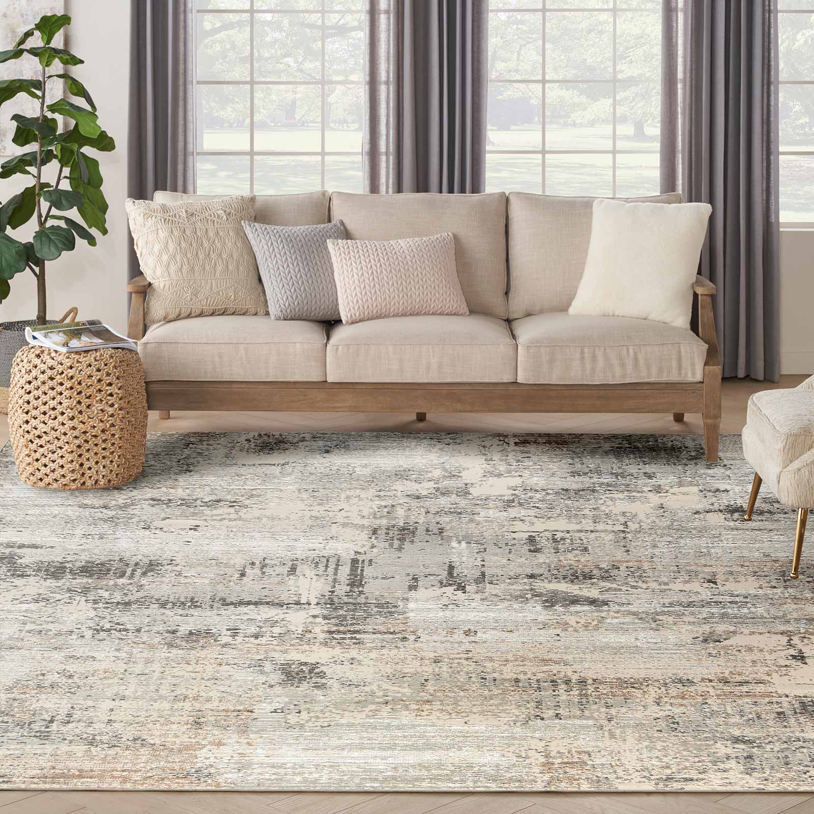 Nourison tapete Sustainable Trends SUT04 BGEGY BEIGE GREY 9x12 099446954336 interior 3