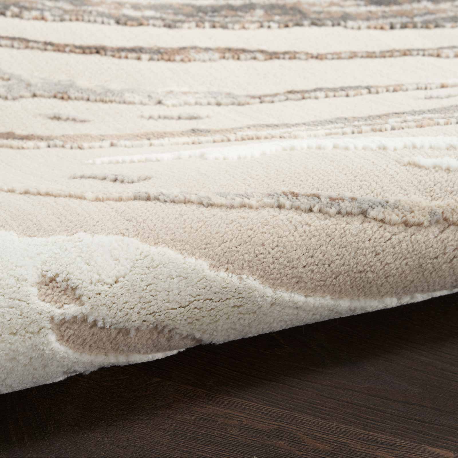 Nourison tapete Sustainable Trends SUT05 BGEGY BEIGE GREY 5x7 099446954350 texture 1