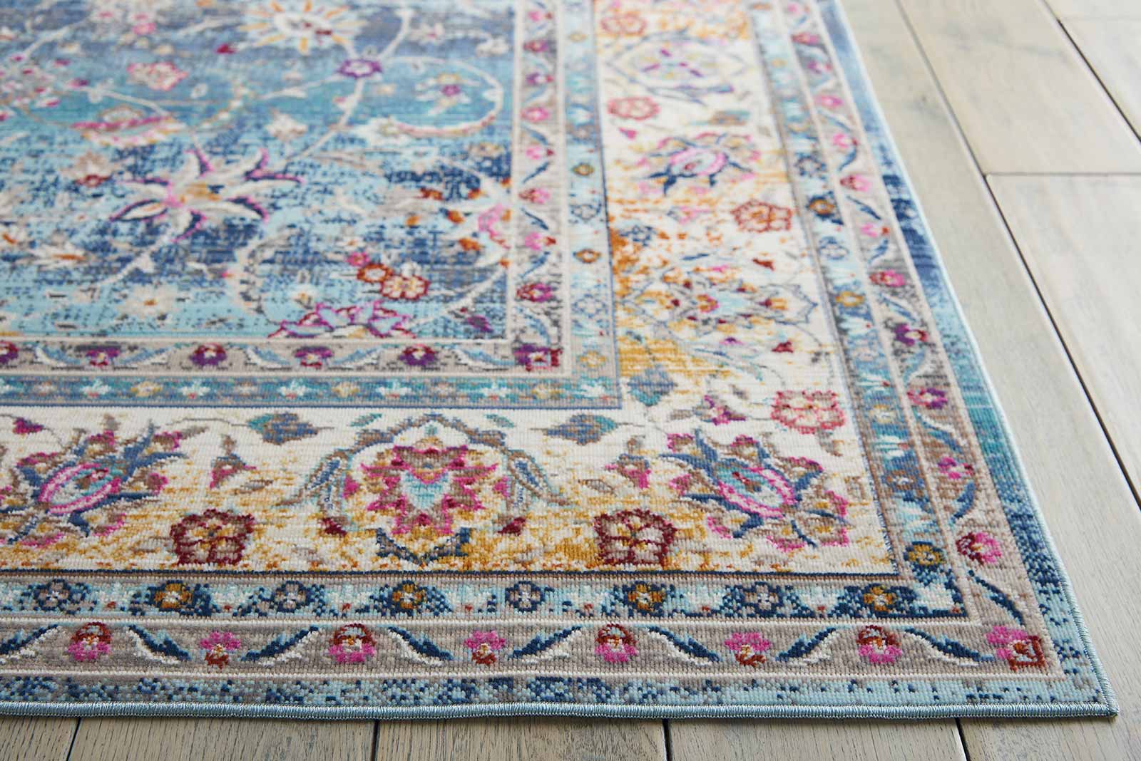 Nourison tapete Vintage Kashan VKA01 BLUE 5x7 099446454997 DT01