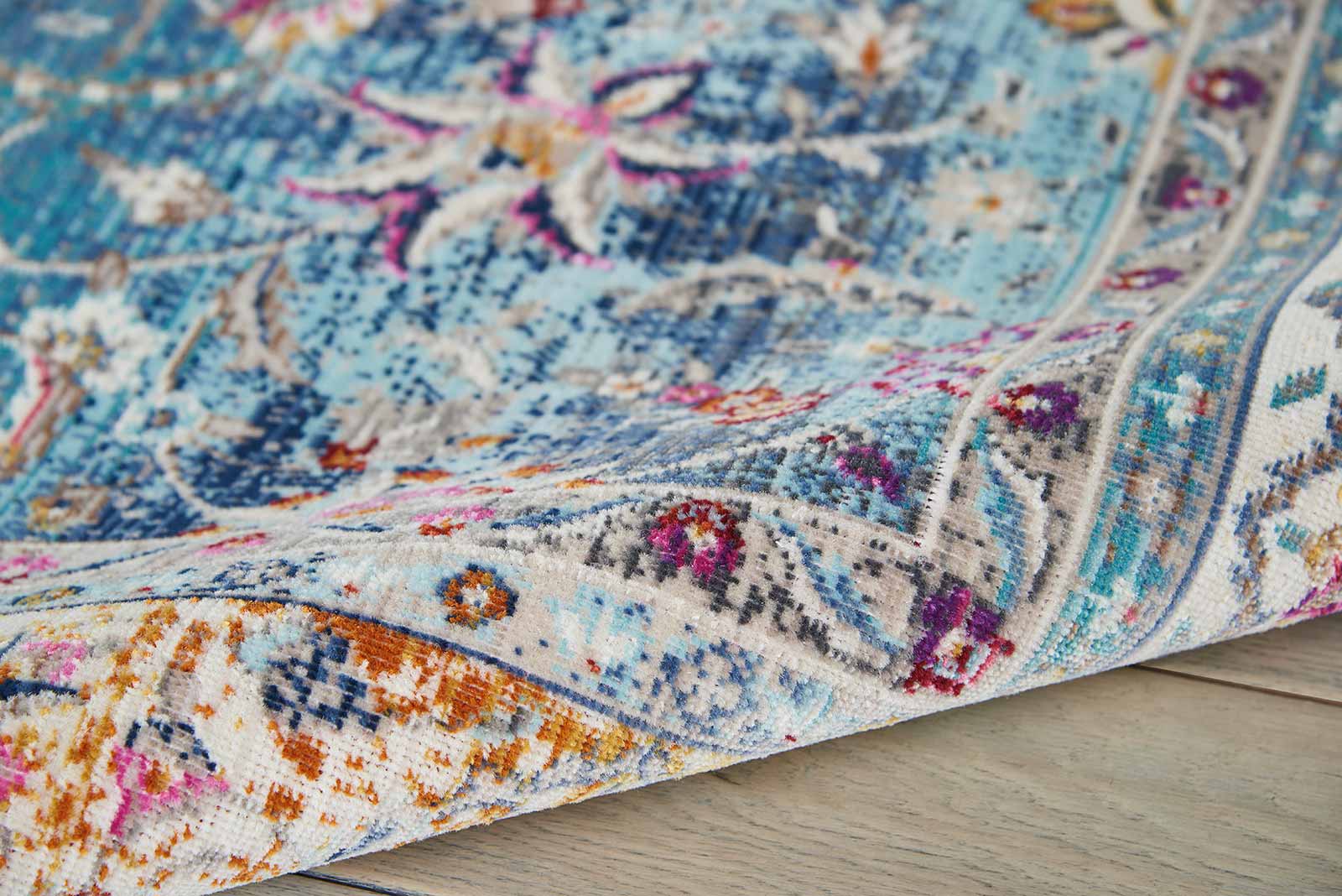 Nourison tapete Vintage Kashan VKA01 BLUE 5x7 099446454997 TX01