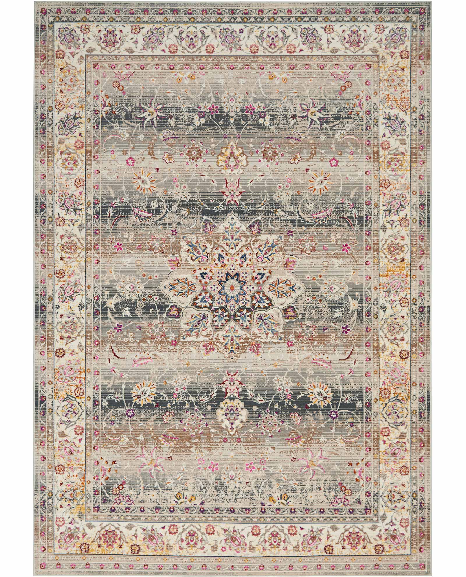 Nourison tapete Vintage Kashan VKA01 GREY 5x7 099446455116 MAIN