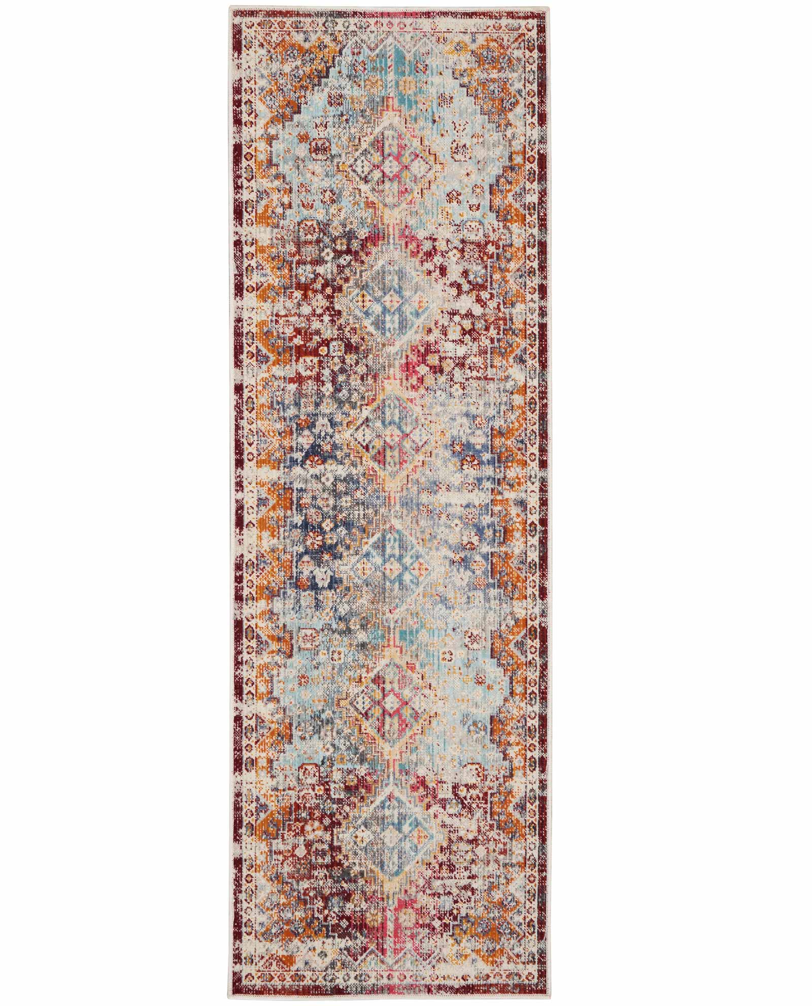 Nourison tapete Vintage Kashan VKA09 MULTI MULTICOLOR 2X8 099446852380