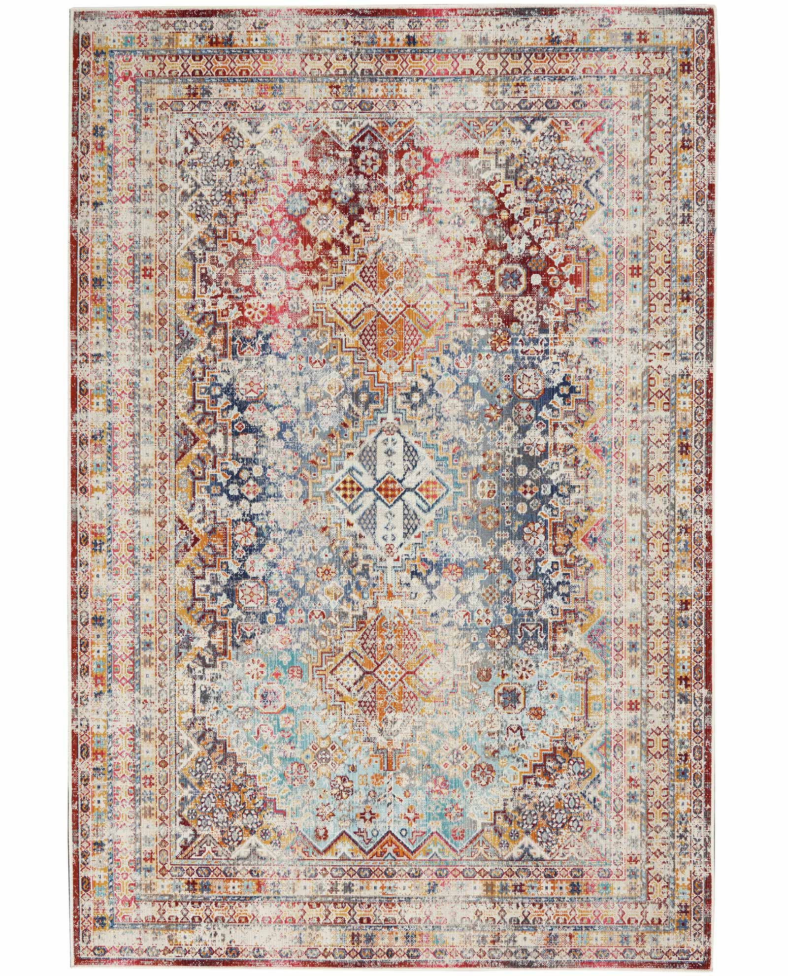 Nourison tapete Vintage Kashan VKA09 MULTI MULTICOLOR 5X8 099446852441