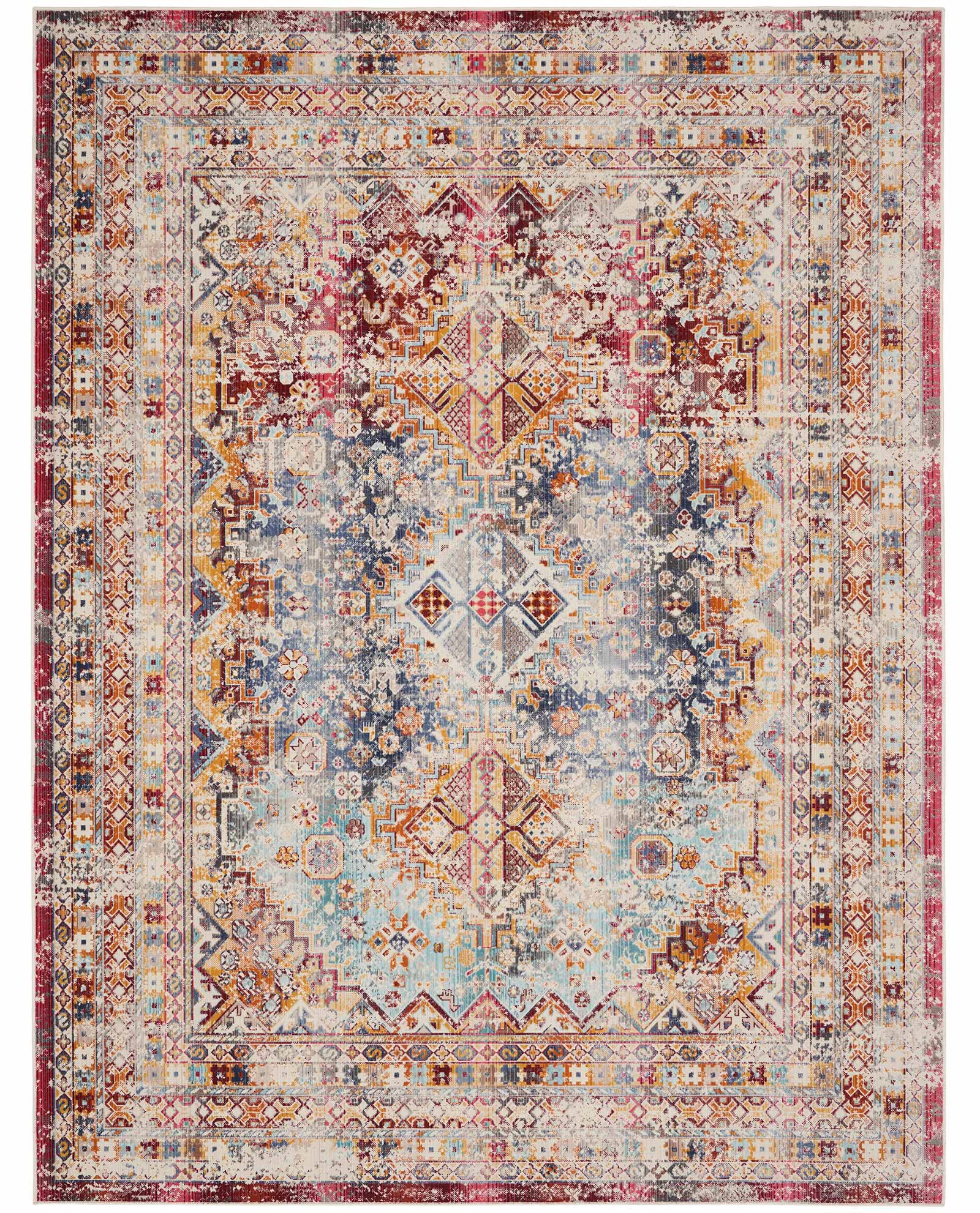 Nourison tapete Vintage Kashan VKA09 MULTI MULTICOLOR 8X10 099446852489