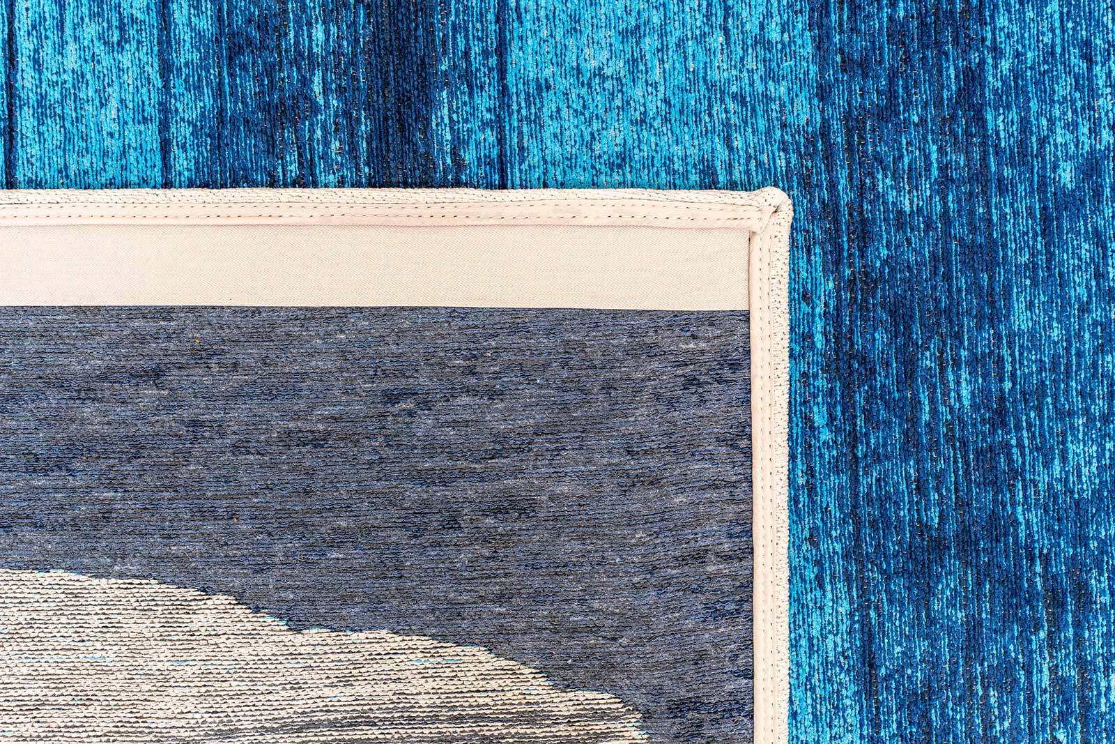 Louis De Poortere tapete Craft 2080 Brush Diva Blue back