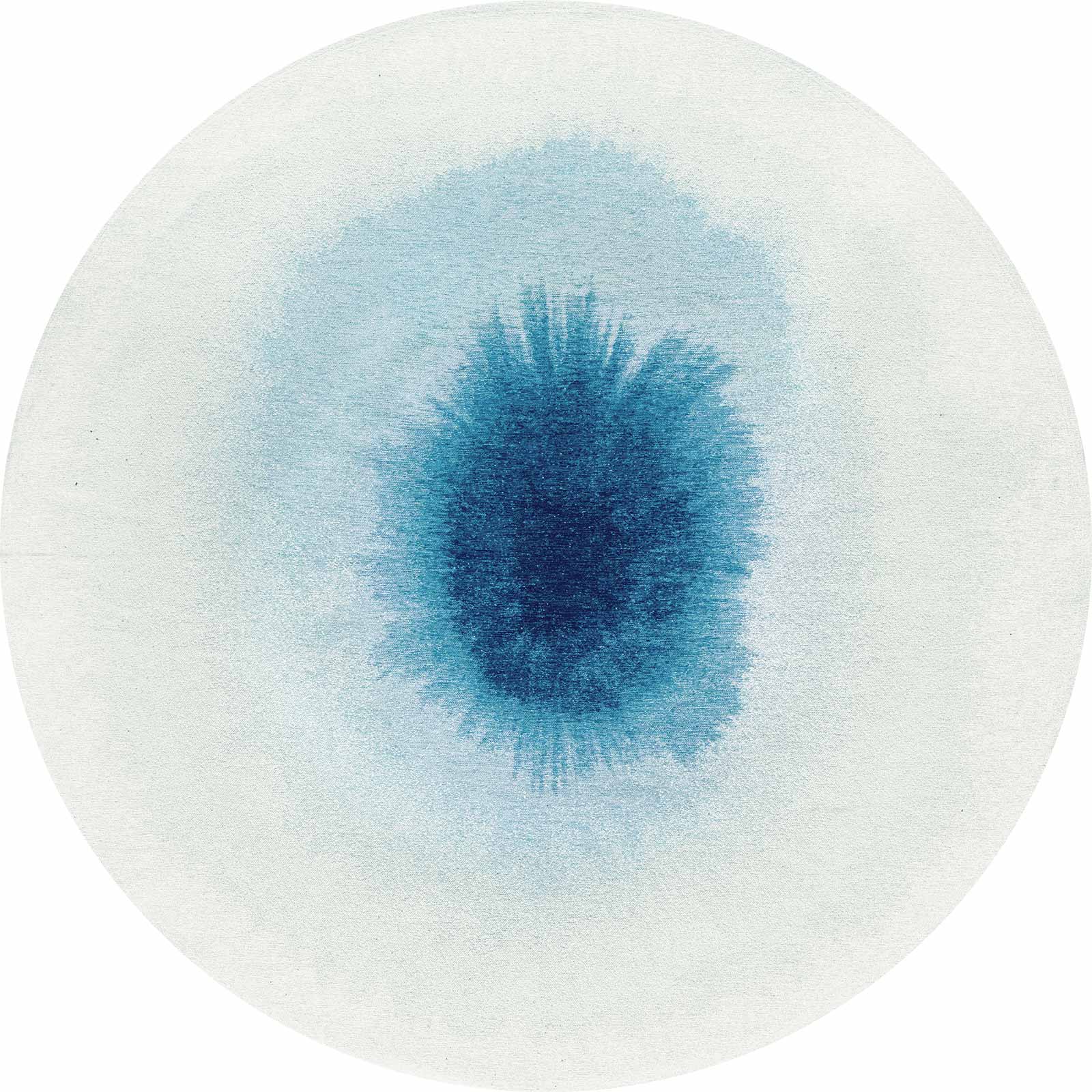 Louis De Poortere tapete Meditation 2102 Drop Dream In Blue round